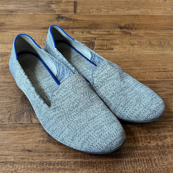 Rothy’s The Loafer Flats Sustainable Slip On Shoes Heather Gray Size 10 - Picture 10 of 10